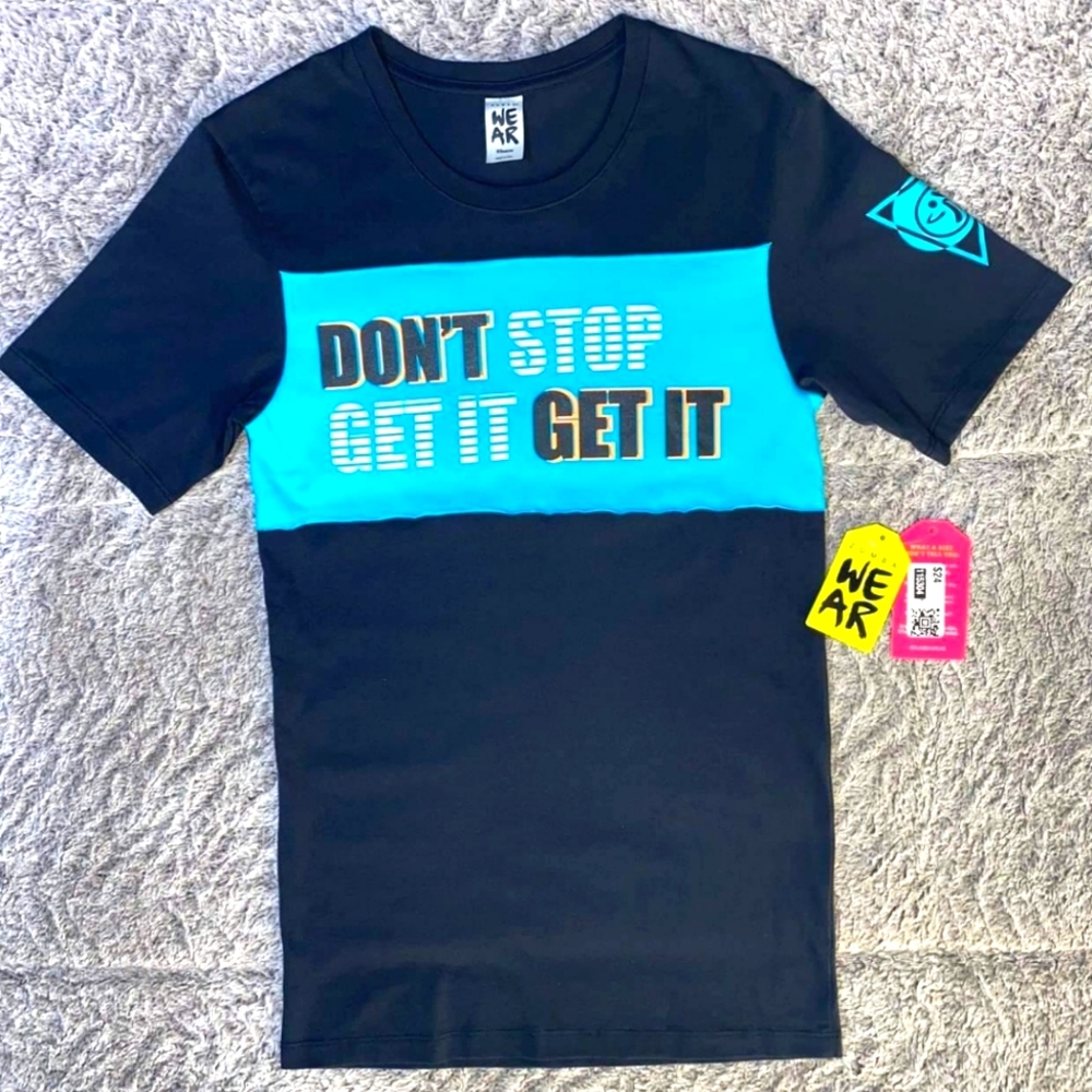 Zumbawear Active I Want My Zumba Men's Tee Size XSuave MSRP $24